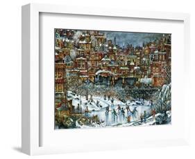 Hockey Train-Bill Bell-Framed Giclee Print