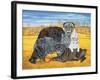 Hocking County Pug-Cats, 1995-Ditz-Framed Giclee Print