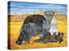 Hocking County Pug-Cats, 1995-Ditz-Stretched Canvas