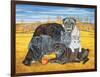 Hocking County Pug-Cats, 1995-Ditz-Framed Giclee Print