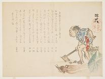 Firewood Vendor, January 1864-Hodai-Stretched Canvas