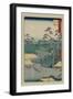 Hodogaya-Ando Hiroshige-Framed Art Print