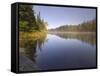 Hoe Lake, Boundary Waters Canoe Area Wilderness, Superior National Forest, Minnesota, USA-Gary Cook-Framed Stretched Canvas