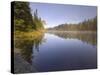 Hoe Lake, Boundary Waters Canoe Area Wilderness, Superior National Forest, Minnesota, USA-Gary Cook-Stretched Canvas