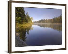 Hoe Lake, Boundary Waters Canoe Area Wilderness, Superior National Forest, Minnesota, USA-Gary Cook-Framed Photographic Print