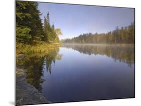 Hoe Lake, Boundary Waters Canoe Area Wilderness, Superior National Forest, Minnesota, USA-Gary Cook-Mounted Photographic Print