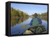 Hoe Lake, Boundary Waters Canoe Area Wilderness, Superior National Forest, Minnesota, USA-Gary Cook-Framed Stretched Canvas