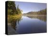 Hoe Lake, Boundary Waters Canoe Area Wilderness, Superior National Forest, Minnesota, USA-Gary Cook-Stretched Canvas