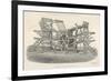 Hoe's Six Feeder Type Revolving Fast Printing Machine-Laurence Stephen Lowry-Framed Art Print