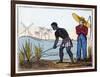 Hoeing, 1826-Amelia Alderson Opie-Framed Giclee Print