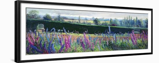 Hoeing Against the Hedge-Timothy Easton-Framed Premium Giclee Print