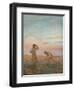 Hoeing, c1872-1911, (1911)-George Clausen-Framed Giclee Print