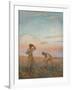 Hoeing, c1872-1911, (1911)-George Clausen-Framed Giclee Print