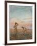 Hoeing, c1872-1911, (1911)-George Clausen-Framed Giclee Print