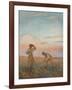 Hoeing, c1872-1911, (1911)-George Clausen-Framed Giclee Print