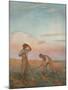 Hoeing, c1872-1911, (1911)-George Clausen-Mounted Giclee Print