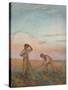 Hoeing, c1872-1911, (1911)-George Clausen-Stretched Canvas