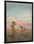 Hoeing, c1872-1911, (1911)-George Clausen-Framed Giclee Print