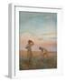 Hoeing, c1872-1911, (1911)-George Clausen-Framed Giclee Print