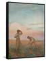 Hoeing, c1872-1911, (1911)-George Clausen-Framed Stretched Canvas
