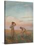 Hoeing, c1872-1911, (1911)-George Clausen-Stretched Canvas