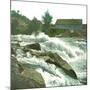 Hönefoss (Norway), the Falls, the Great Waterfall-Leon, Levy et Fils-Mounted Photographic Print