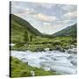 Hofalm, Debantbach, Debanttal, National Park Hohe Tauern, Tyrol, Austria-Rainer Mirau-Stretched Canvas