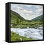 Hofalm, Debantbach, Debanttal, National Park Hohe Tauern, Tyrol, Austria-Rainer Mirau-Framed Stretched Canvas