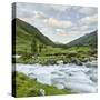 Hofalm, Debantbach, Debanttal, National Park Hohe Tauern, Tyrol, Austria-Rainer Mirau-Stretched Canvas