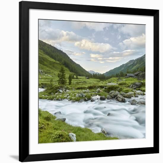 Hofalm, Debantbach, Debanttal, National Park Hohe Tauern, Tyrol, Austria-Rainer Mirau-Framed Photographic Print