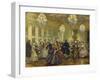 Hofball Im Schloss Reinsberg-Adolph von Menzel-Framed Giclee Print