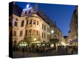 Hofbrauhaus Restaurant at Platzl Square, Munich's Most Famous Beer Hall, Munich, Bavaria, Germany-Yadid Levy-Stretched Canvas