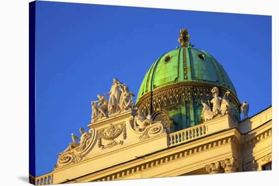 Hofburg Palace Exterior, UNESCO World Heritage Site, Vienna, Austria, Europe-Neil Farrin-Stretched Canvas