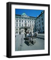 Hofburg Palace Vienna Austria-null-Framed Art Print