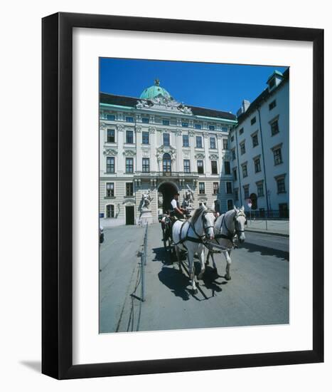Hofburg Palace Vienna Austria-null-Framed Art Print