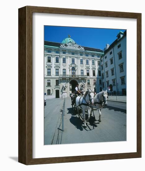 Hofburg Palace Vienna Austria-null-Framed Art Print