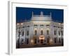 Hofburgtheatre at Night, Vienna, Austria-Charles Bowman-Framed Photographic Print