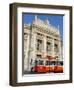 Hofburgtheatre with Tram, Vienna, Austria-Charles Bowman-Framed Photographic Print