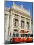Hofburgtheatre with Tram, Vienna, Austria-Charles Bowman-Mounted Photographic Print