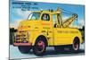 Hoffman Brothers Inc. 24 Hour Wrecker Service-null-Mounted Art Print