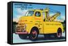 Hoffman Brothers Inc. 24 Hour Wrecker Service-null-Framed Stretched Canvas