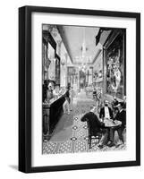 Hoffman House Bar-null-Framed Giclee Print