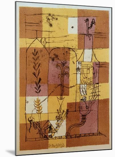 Hoffmanesque Scene-Paul Klee-Mounted Giclee Print