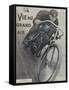 Hoffmann French Motor Cycling Champion-null-Framed Stretched Canvas