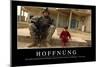 Hoffnung: Motivationsposter Mit Inspirierendem Zitat-null-Mounted Photographic Print