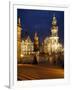 Hofkirche and Palace at Theaterplatz, Dresden, Saxony, Germany, Europe-Hans Peter Merten-Framed Photographic Print