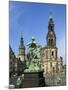 Hofkirche, Dresden, Saxony, Germany, Europe-Hans Peter Merten-Mounted Photographic Print