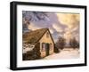 Hofskirkja, Old Church of Hof Village Near Vatnajokull NP, Iceland-Martin Zwick-Framed Premium Photographic Print