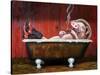 Hog Heaven-Lucia Heffernan-Stretched Canvas