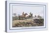 Hog Hunters in India-Howitt-Stretched Canvas